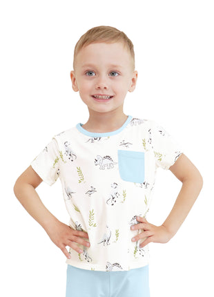 Kids Short Sleeve T-Shirt With Pocket