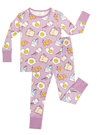 Kids Long Sleeve with Long Pants Pajamas Set