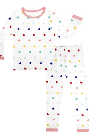 Kids Long Sleeve and Pants Pajama Set