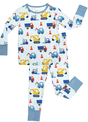 Kids Long Sleeve with Long Pants Pajamas Set