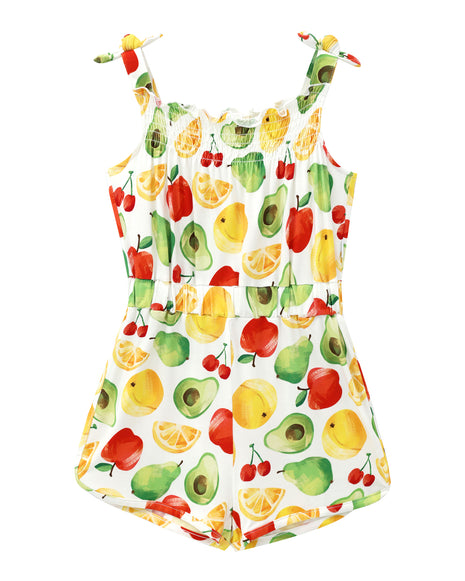 Toddler Girl Sleeveless One-piece Shorts Playsuit