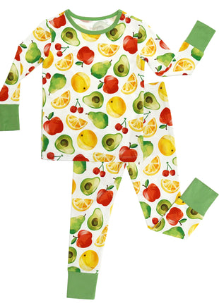 Kids Long Sleeve with Long Pants Pajamas Set