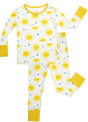 Kids Long Sleeve with Long Pants Pajamas Set