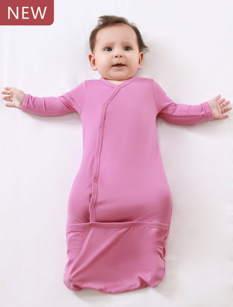 Baby Kimono Long Sleeve Sleeper Gown