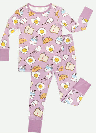 Kids Long Sleeve with Long Pants Pajamas Set