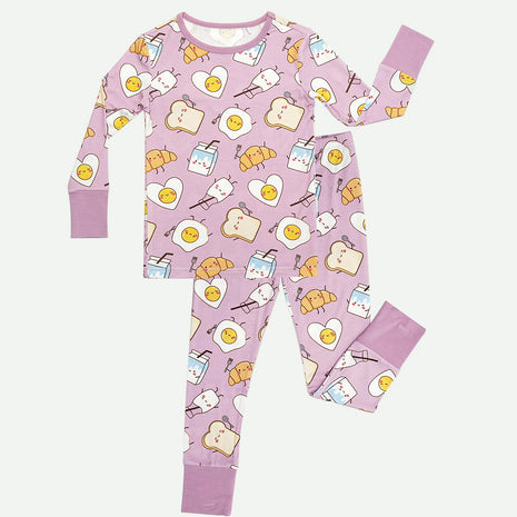 Kids Long Sleeve with Long Pants Pajamas Set