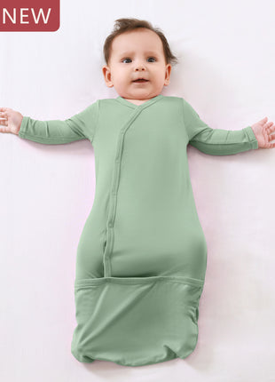 Baby Kimono Jasmine Green Long Sleeve Sleep Sack