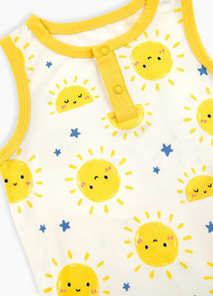 Little Sun Sleeveless Bodysuit