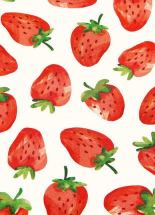 Strawberry Sleeveless Bodysuit