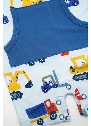 Baby Boy Short Sleeve & Pants Romper