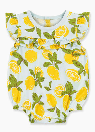 Girl Lemon Back Opening Bodysuit