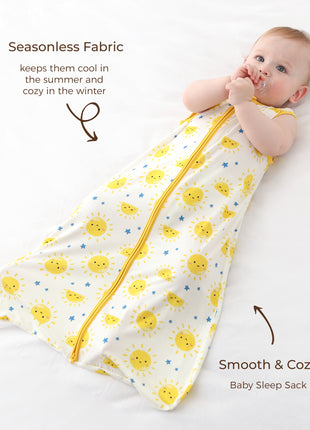 Baby Sleep Sack Infant Sleep Bag with 2-Way Zippe