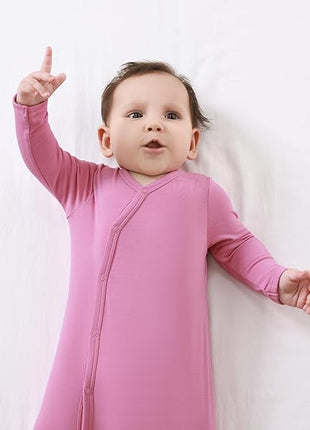 Baby Kimono Long Sleeve Sleeper Gown