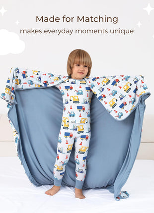 Boys Girls Double Layer Nursery Blanket 50'' x 50''