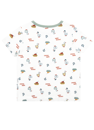 Kids Short Sleeve T-Shirt With Pocket