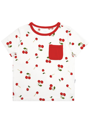 Kids Short Sleeve T-Shirt With Pocket