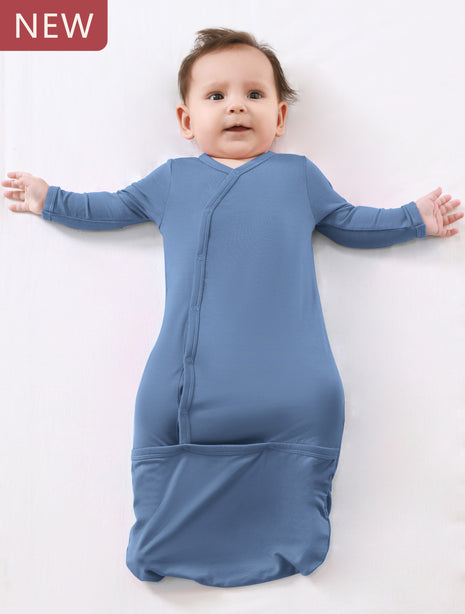 Baby Kimono Long Sleeve Sleeper Gown