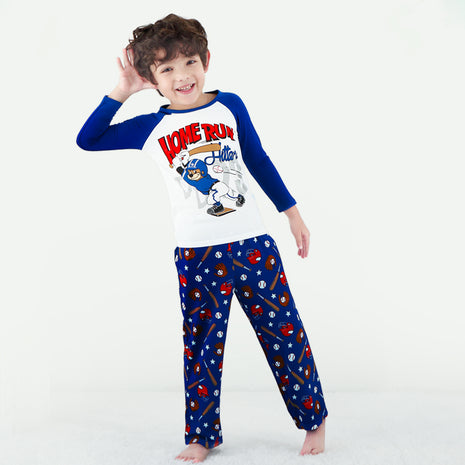 Toddler Boy Long Sleeves Kids Pajama Sets